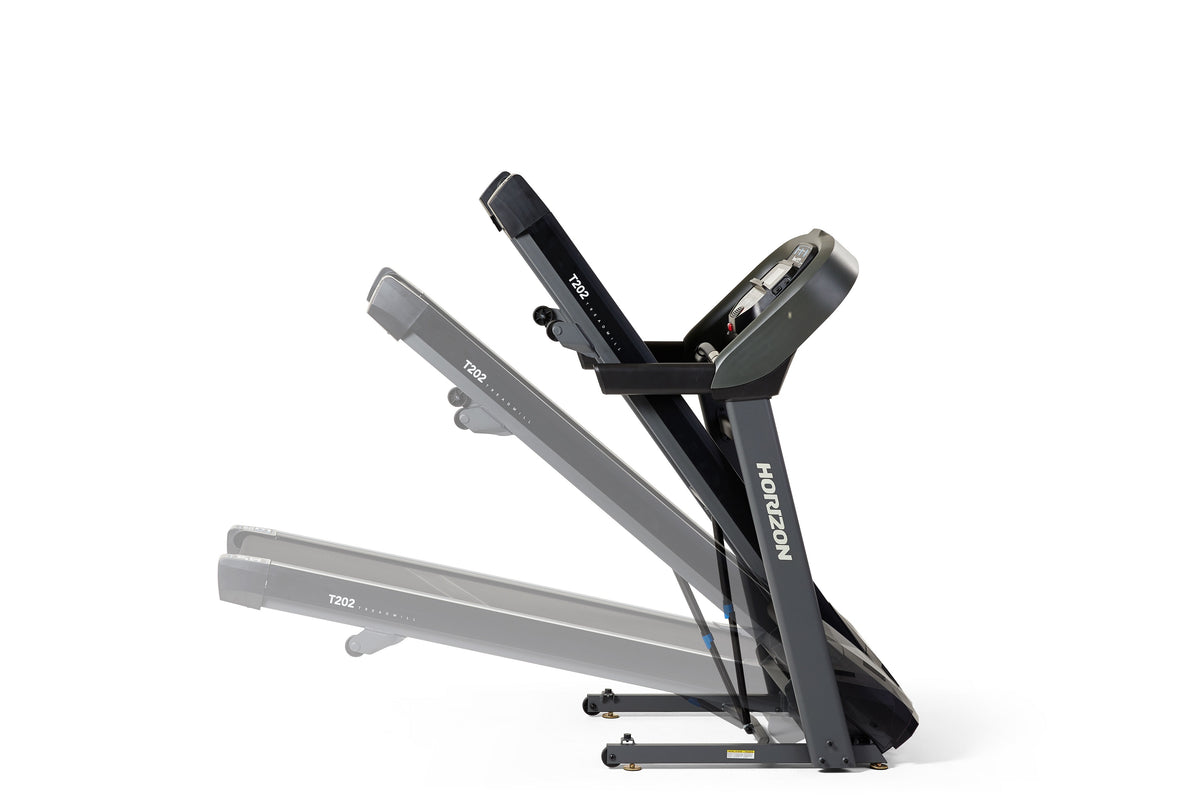 Horizon fitness folding treadmill top